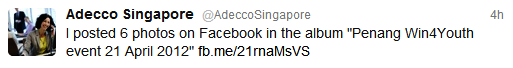 adecco singapore twitter