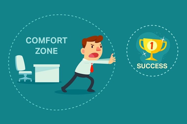 comfort zone success work